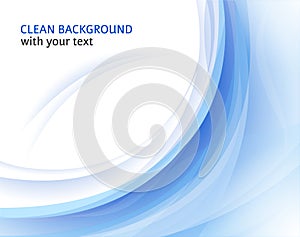 Abstract blue background