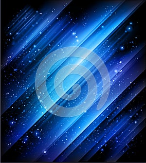 Abstract blue background
