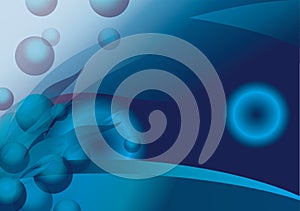 Abstract blue background