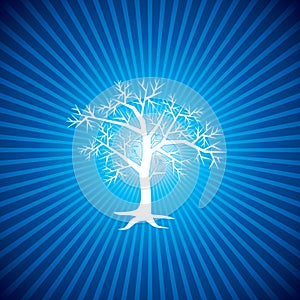 Abstract blue background