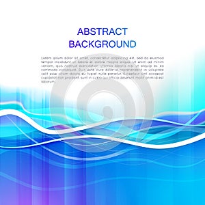 Abstract blue background,