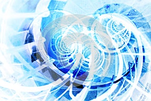 Abstract blue background