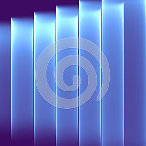 Abstract blue background. Bright blue stripes. Geometric pattern in blue colors.