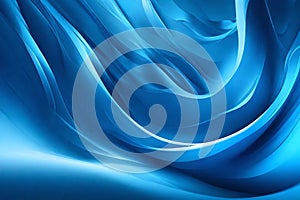 An abstract blue background with depth and softness