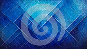 Abstract blue background. Geometric pattern