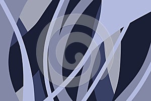 Abstract blue background  with lines