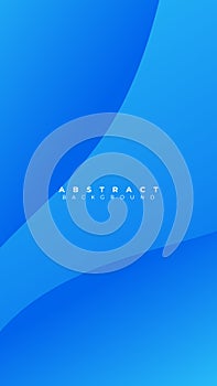 Abstract blue background. Liquid blue color background design. Fluid gradient shapes composition. Futuristic design posters. Eps10