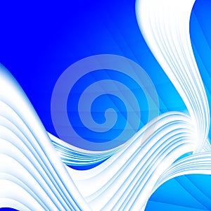 Abstract blue background looped