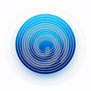 Abstract blue background with polygonal elements. Vector Illustration.