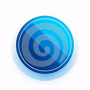 Abstract blue background with polygonal elements. Vector Illustration.