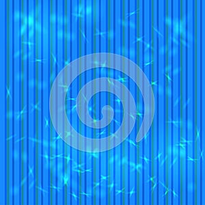 Abstract blue background with stripes, light glare.