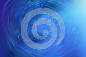 Abstract blue background.