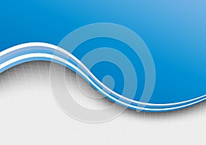 Abstract blue background. Vector