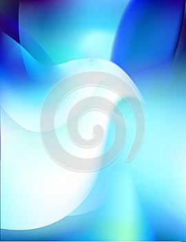 Abstract blue background wawe layout design