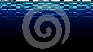 Abstract Blue and Black Gradient Dot Pattern Background
