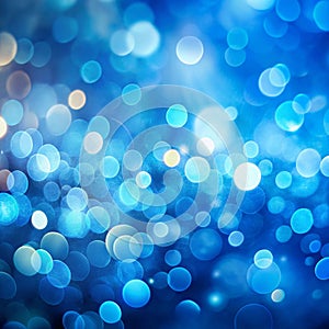 Abstract Blue Blur Background for Creative and Design Projects