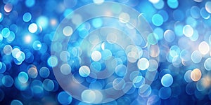 Abstract Blue Blur Background for Creative and Design Projects