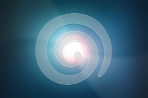 Abstract blue blured background