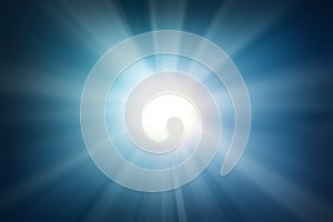 Abstract blue blured background