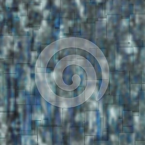 Abstract blue bluring polygon