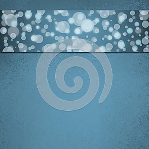 Abstract blue bubble background web design