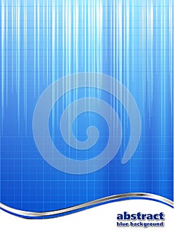 Abstract blue business background