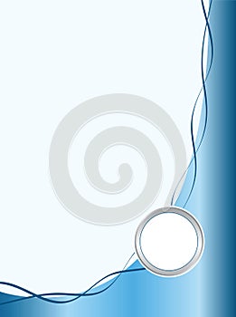 Abstract blue business background