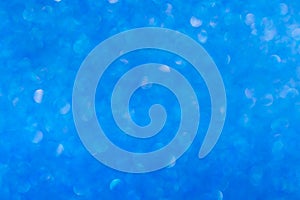 Abstract blue circle bokeh background, abstract light bokeh background. Nice blue color