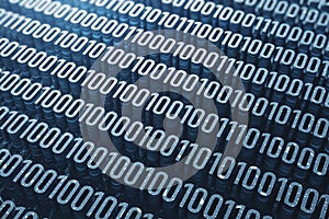 Abstract 10 blue coding background. Technology and programming concept.