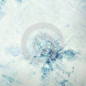 Abstract blue collage background
