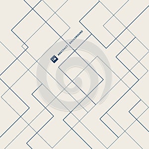 Abstract blue diagonal lines and geometric network pattern structure background