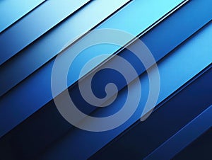 Abstract Blue Diagonal Stripes Background