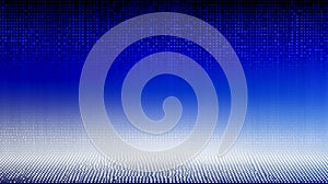 Abstract Blue Dot Pattern.Modern Blue Tone Background Design.AI-generated