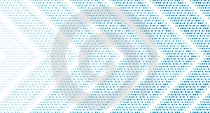 Abstract blue dotted arrows geometric tech background