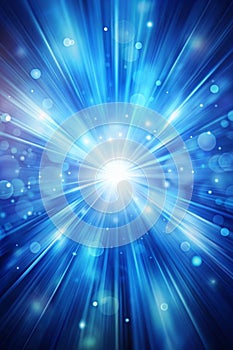 Abstract blue effect background