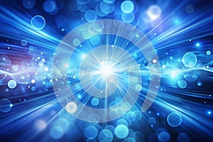 Abstract blue effect background