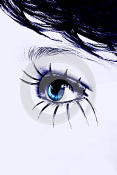 Abstract Blue Eye