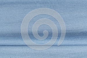 Abstract Blue Fabric Background Space for Text