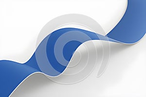 Abstract blue geometric. Isolate on white background. Vector illustration.