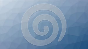 Abstract Blue Geometric Low Poly Background