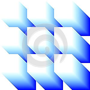 Abstract blue geometric pattern