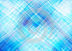 Abstract blue geometric patterns background