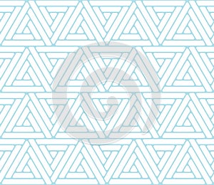 Abstract blue geometric triangle design triangle pattern