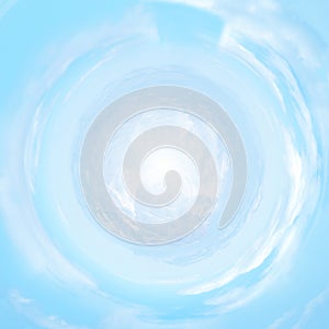 Abstract blue globe background