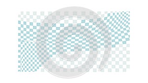 Abstract Blue Gradient Checkered Pattern, vector design Generative AI