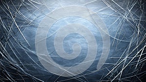 Abstract Blue and Gray Cracked Texture