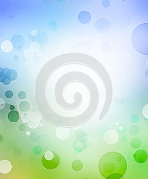 Abstract blue green background