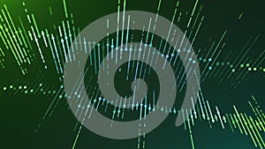 abstract blue green technology hi-tech background