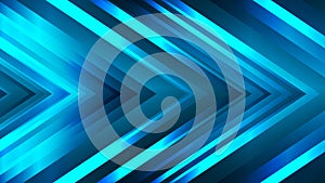 Abstract blue light arrow speed power technology futuristic background