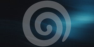 Abstract blue light rays on dark background